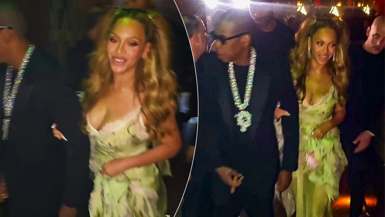 Beyonce shfaqet me fustan jeshil me dantellë, del për herë të rrallë me Jay-Z në Las Vegas