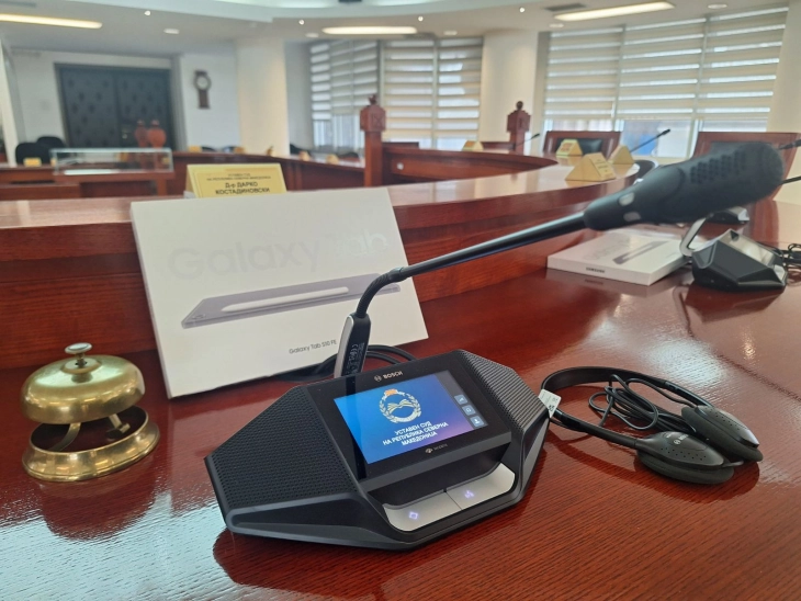 Një delegacion i Gjykatës Kushtetuese të Turqisë për vizitë në vend, do të bëhet edhe hapje solemne e sallës për mbajtje të mbledhjeve dhe prezantim i pajisesjeve të reja