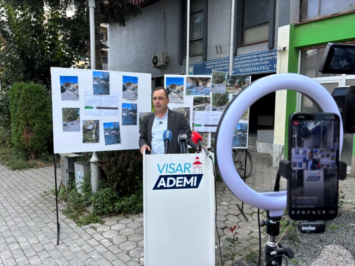 Visar Ademi: Borxhi i NP “Komunalec”- Gostivar ka arritur mbi 11.000.000 euro