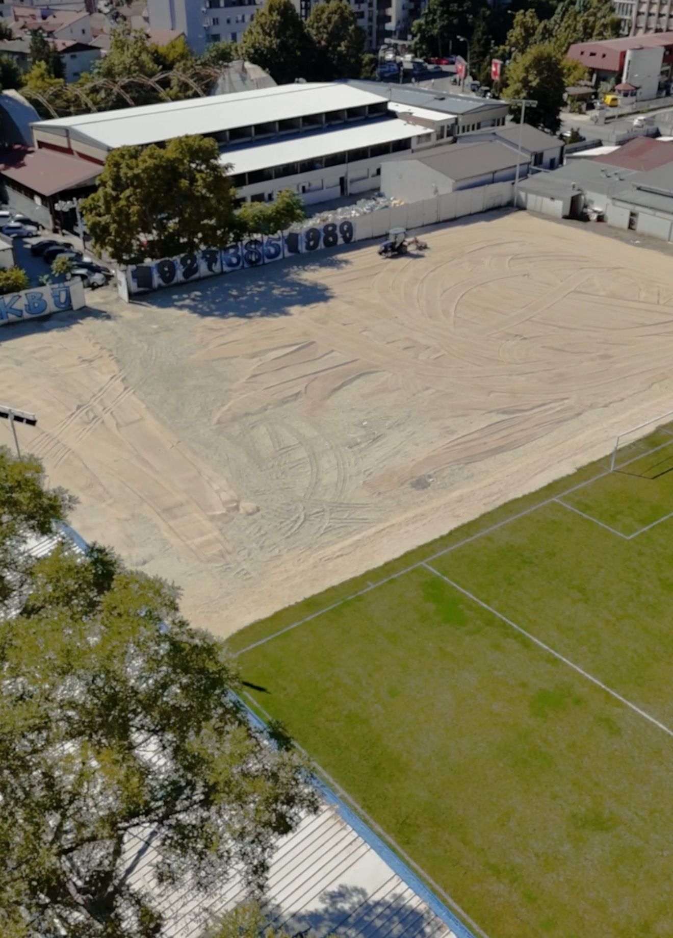 Punë dhe përkushtim në Çair, Mexhiti sjell pamje nga ndërtimi i fushës ndihmëse të FC Shkupit