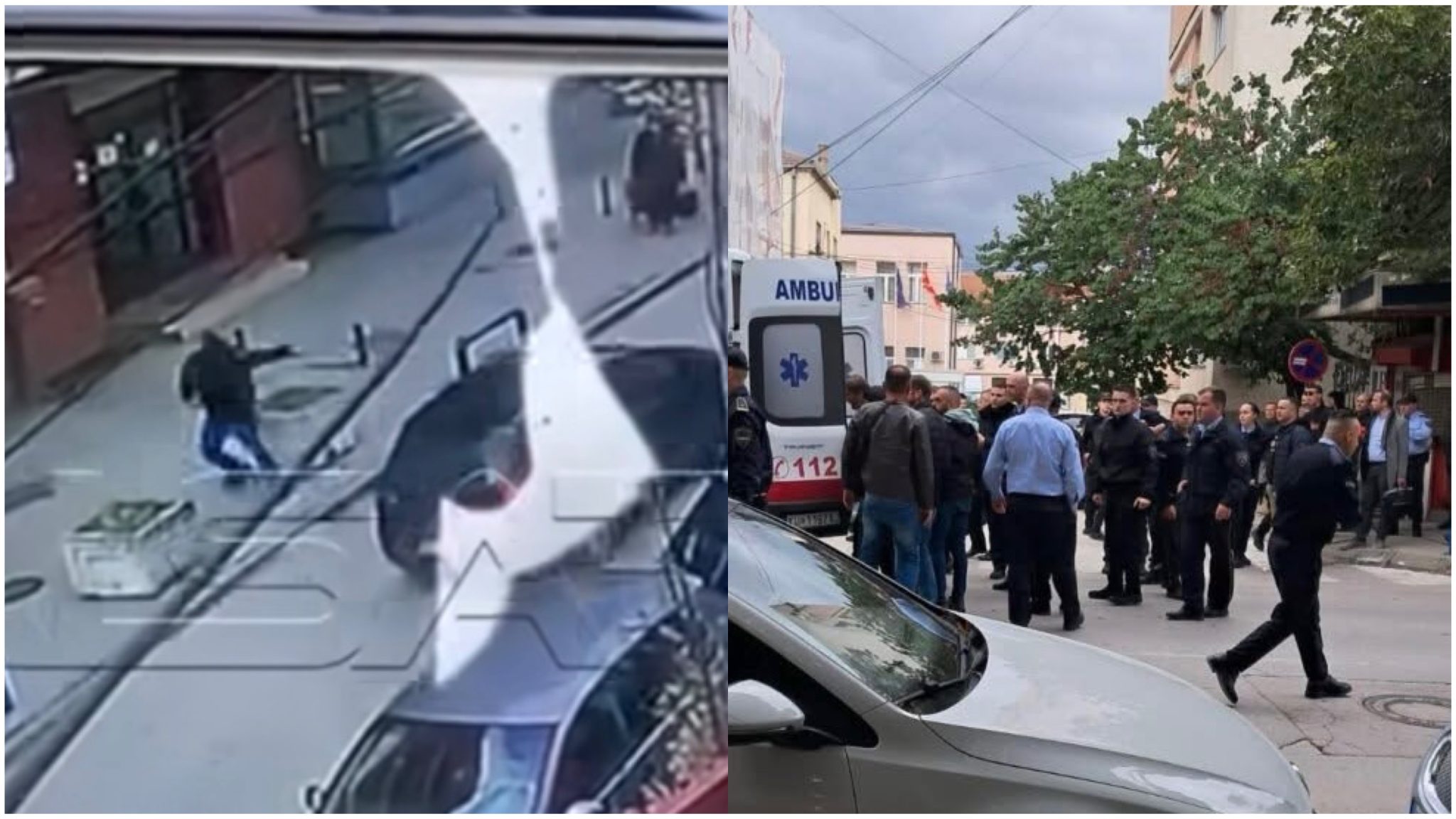 Dalin pamjet nga sulmi me armë zjarri në Kumanovë, autori me maskë