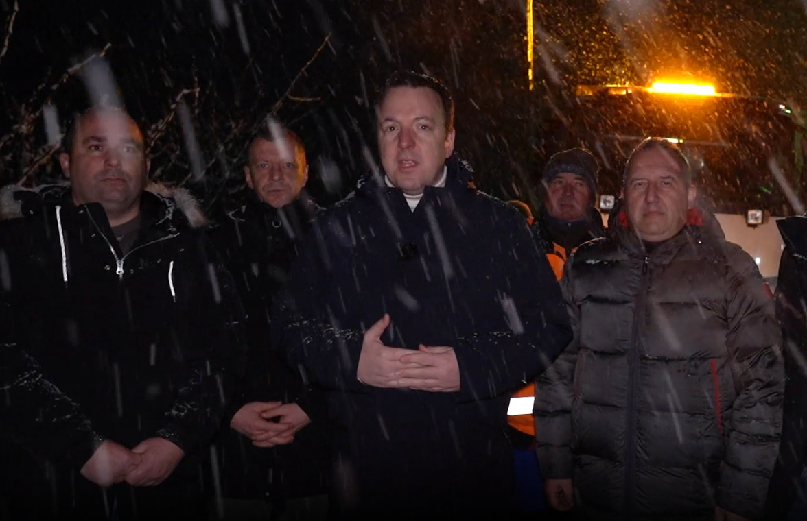 Nikoloski: Të gjitha rrugët në nivel shtetëror janë të kalueshme, nuk ka bllokime