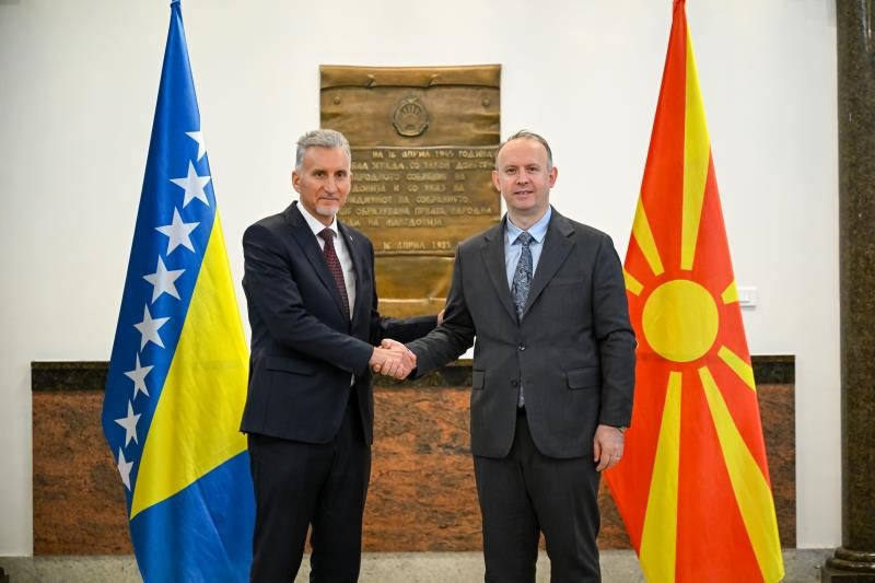 Gashi e Ademoviq flasin për forcimin e bashkëpunimit midis Maqedonisë së Veriut dhe Bosnjës