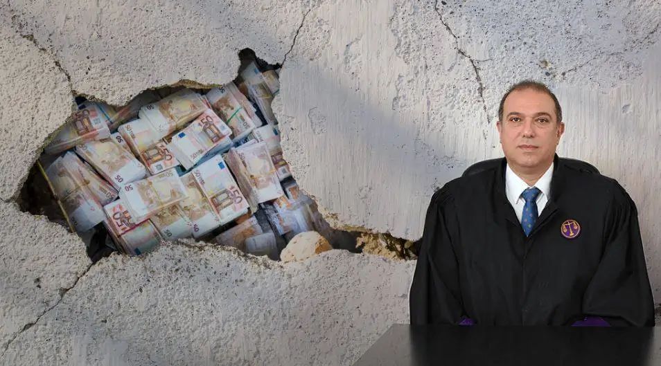 Prokuroria thotë se gjurmët e ADN-së e ndërlidhin gjykatësin Ristov me paratë e gjetura në mur