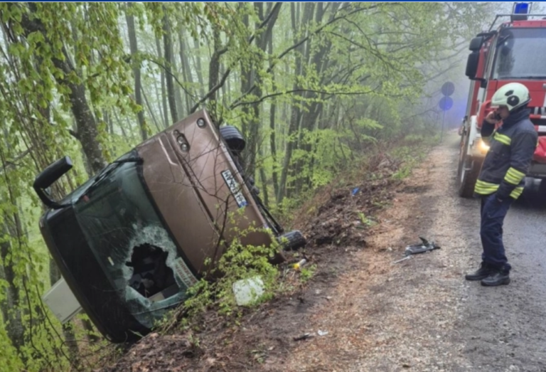 Tragjedi pranë pikës kufitare të Bullgarisë  Aksidentohet autobusi me 39 shtetas ukrainas