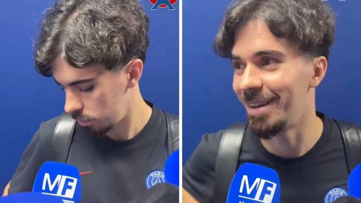 Momenti kur ylli i PSG së u vu në siklet teksa po intervistohej  gruaja e tij nuk pushonte duke e telefonuar