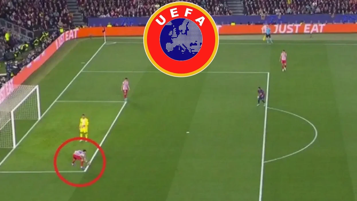 UEFA i përgjigjet Barcelonës pas ankesave për prekjen me dorë të Pubill