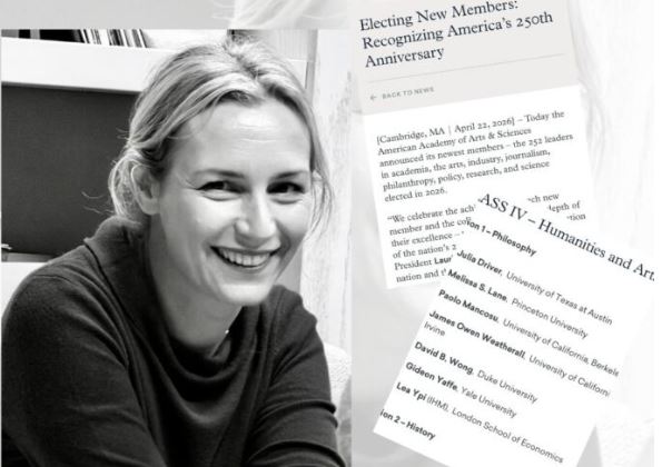 Lea Ypi zgjidhet anëtare e Akademisë Amerikane të Arteve dhe Shkencave