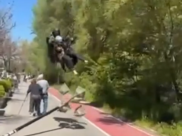 Parashutisti gati përplas nënë dhe fëmijë në një shteg ecjeje në Ohër