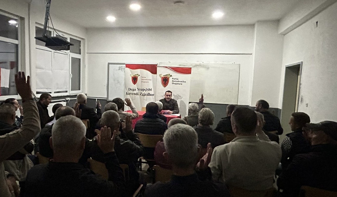 Dega e PDSH së në Vrapçisht mbajti Kuvendin Zgjedhor për Kongresin IX
