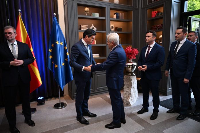 Ali Ahmeti në pritjen për Ditën e Evropës: Rruga e vetme e vendit mbetet integrimi në BE
