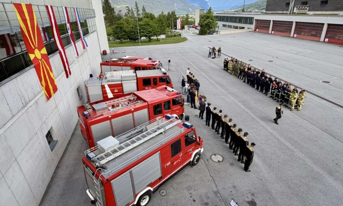 Austria i dhuron Kumanovës 3 automjete për shuarjen e zjarreve