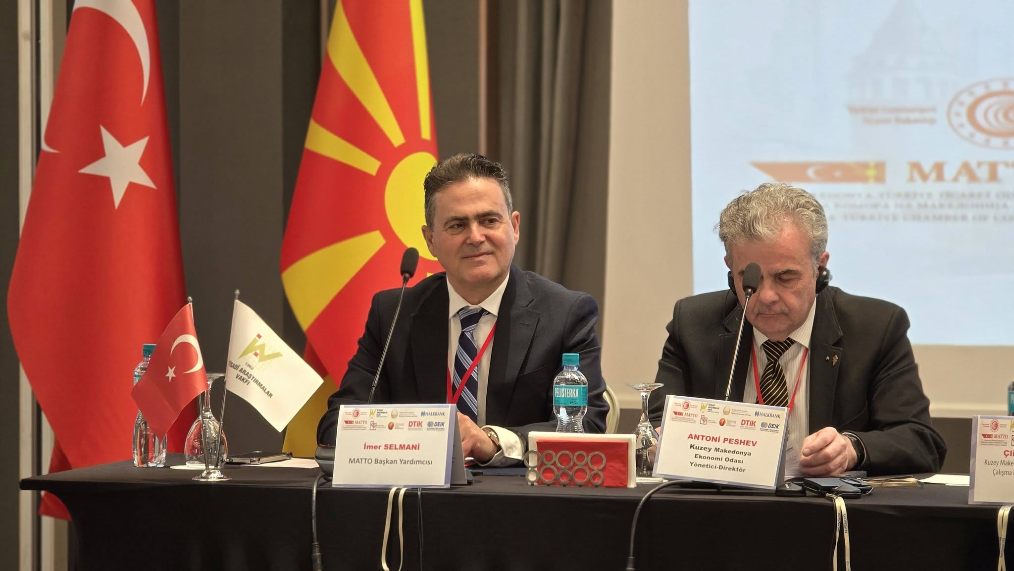 Imer Slemani merr pjesë në simpoziumin për marrëdhëniet ekonomike mes Turqia dhe Maqedonisë së Veriut