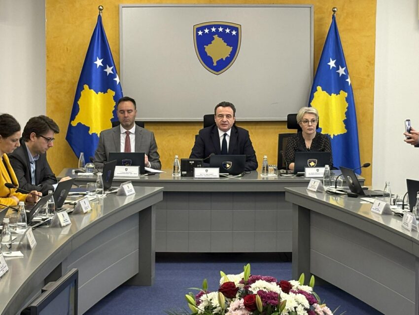 Mblidhet Qeveria në detyrë  miraton tetë vendime