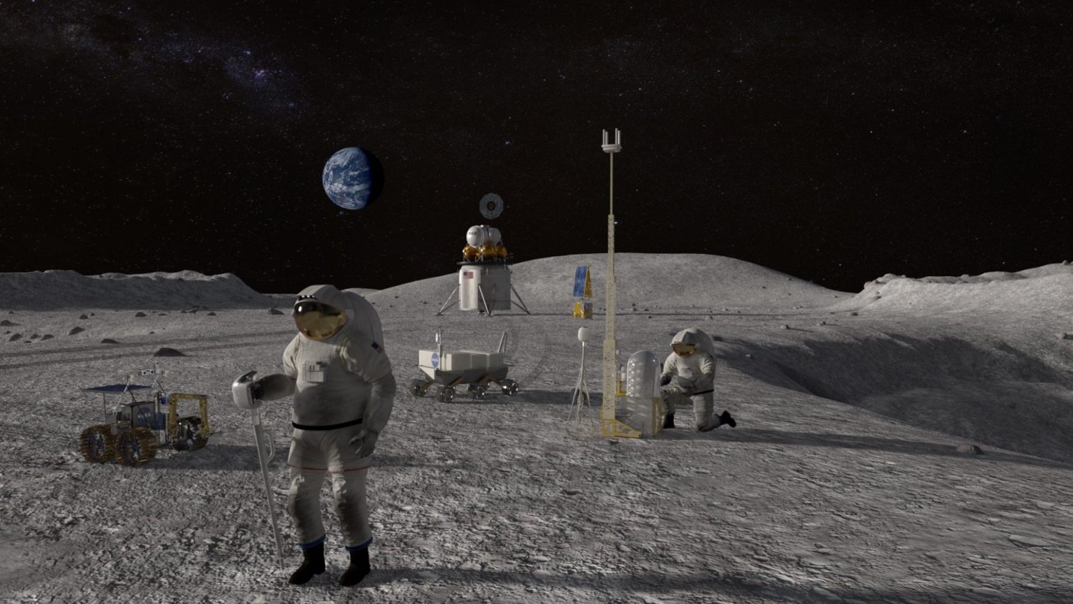 NASA shpall fazën e parë të ndërtimit të bazës hënore