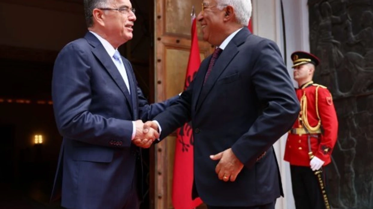 Antonio Costa në Shqipëri  pamje nga takimi me presidentin Begaj