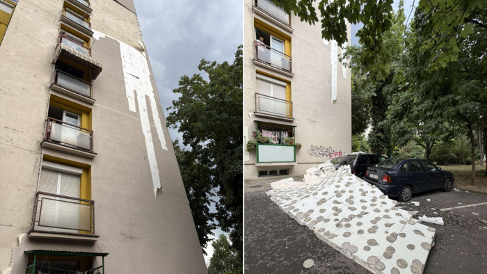 Për herë të dytë bie fasada në Kozle  kalimtarët në rrezik