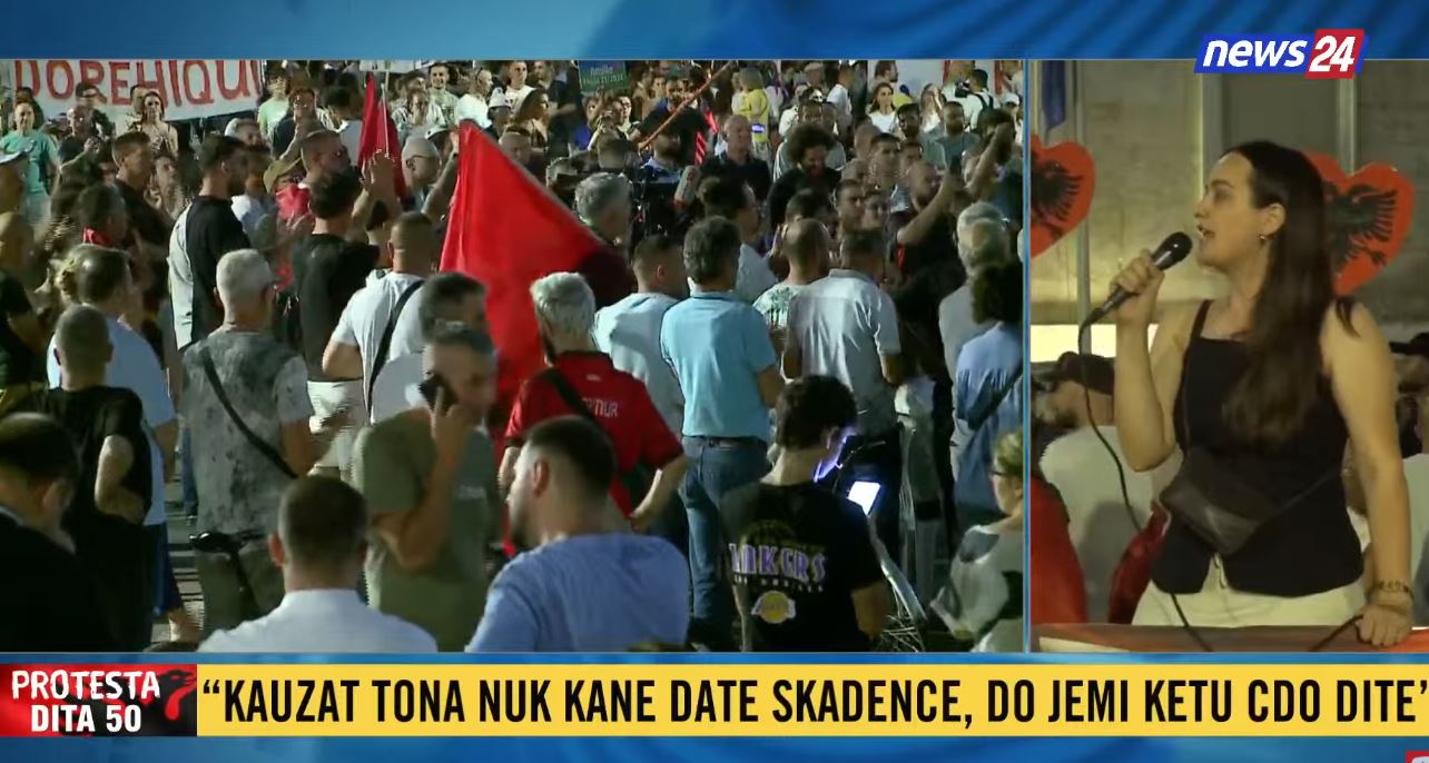  Nuk ikim pa ikur ju    Qytetarja  S na shantazhoni dot  nuk e negociojmë më dinjitetin  Rama na tha serbë dhe grekë  por në shesh ka vetëm shqiptarë të revoltuar