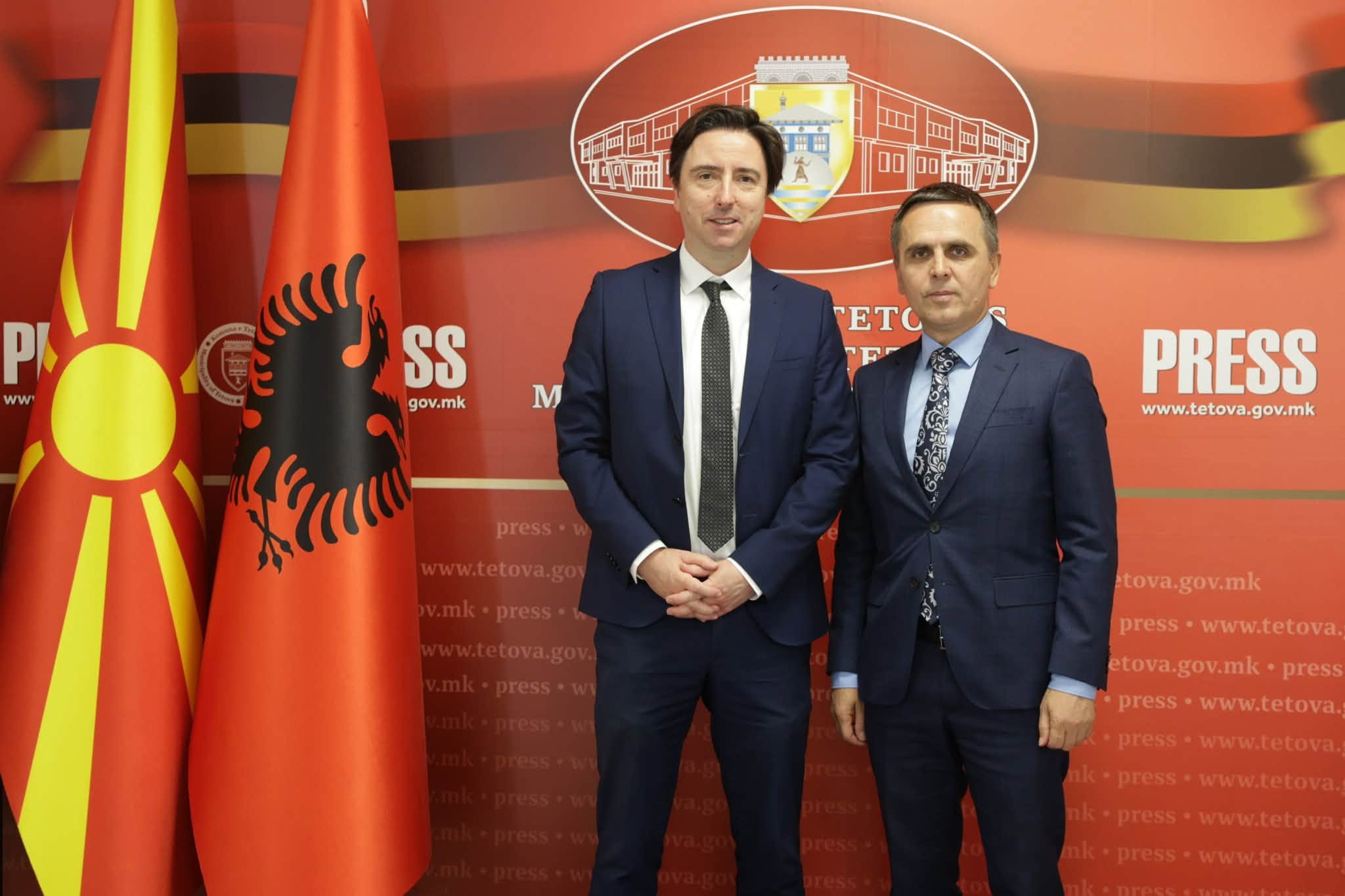 Kasami  Mirëprita ambasadorin e Britanisë së Madhe në Republikën e Maqedonisë së Veriut  Matthew Lawson