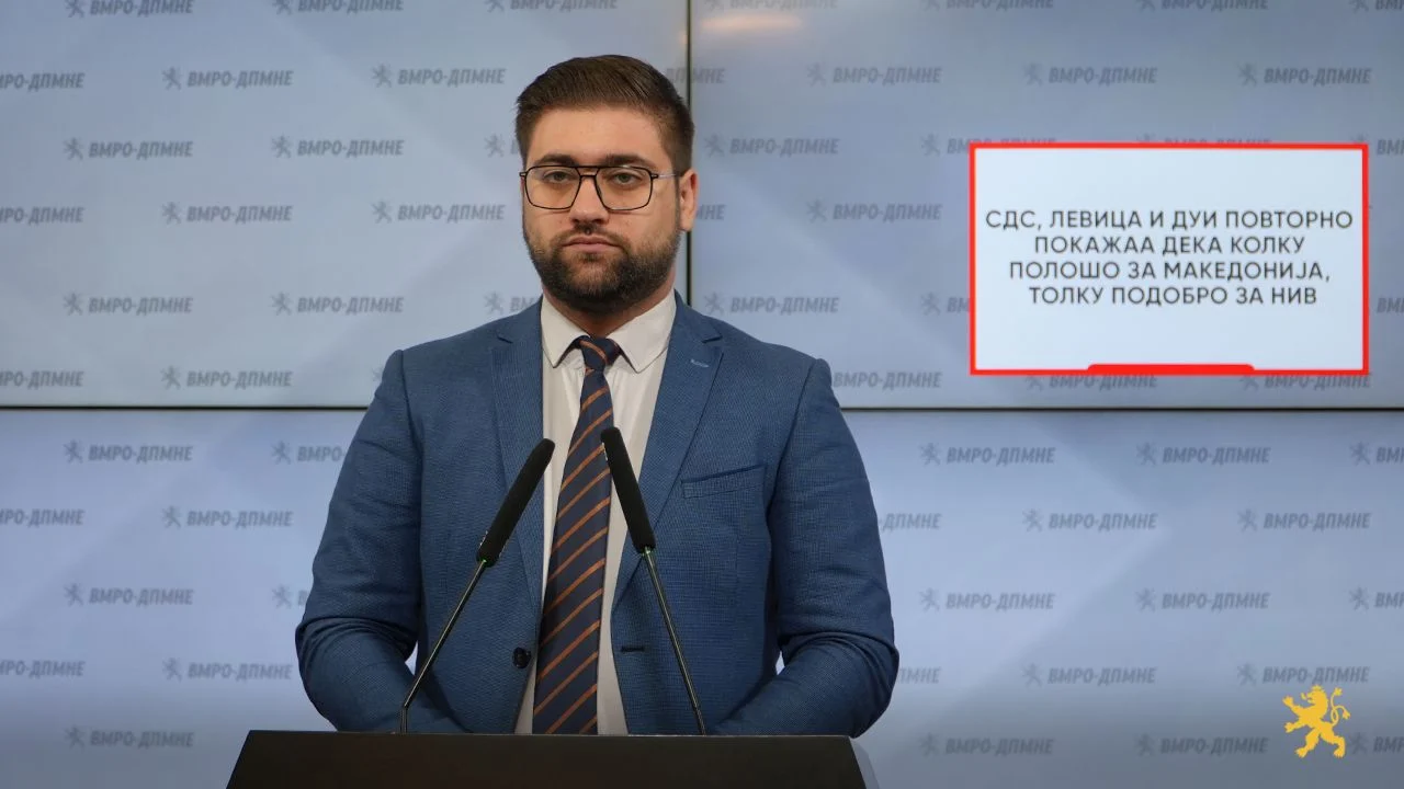 Manasievski  LSDM  Levica dhe BDI sërish treguan se sa më keq për Maqedoninë  aq më mirë për ta