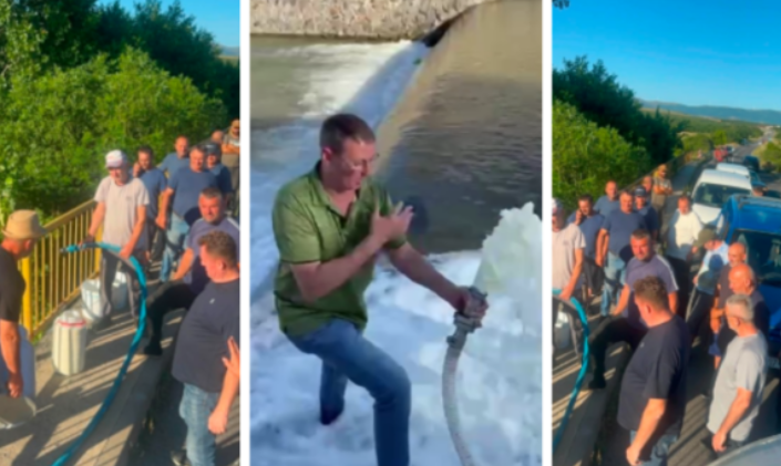  Dikur do të jetë vonë   Prodhuesit derdhin qumështin në lum  paralajmërojnë protesta
