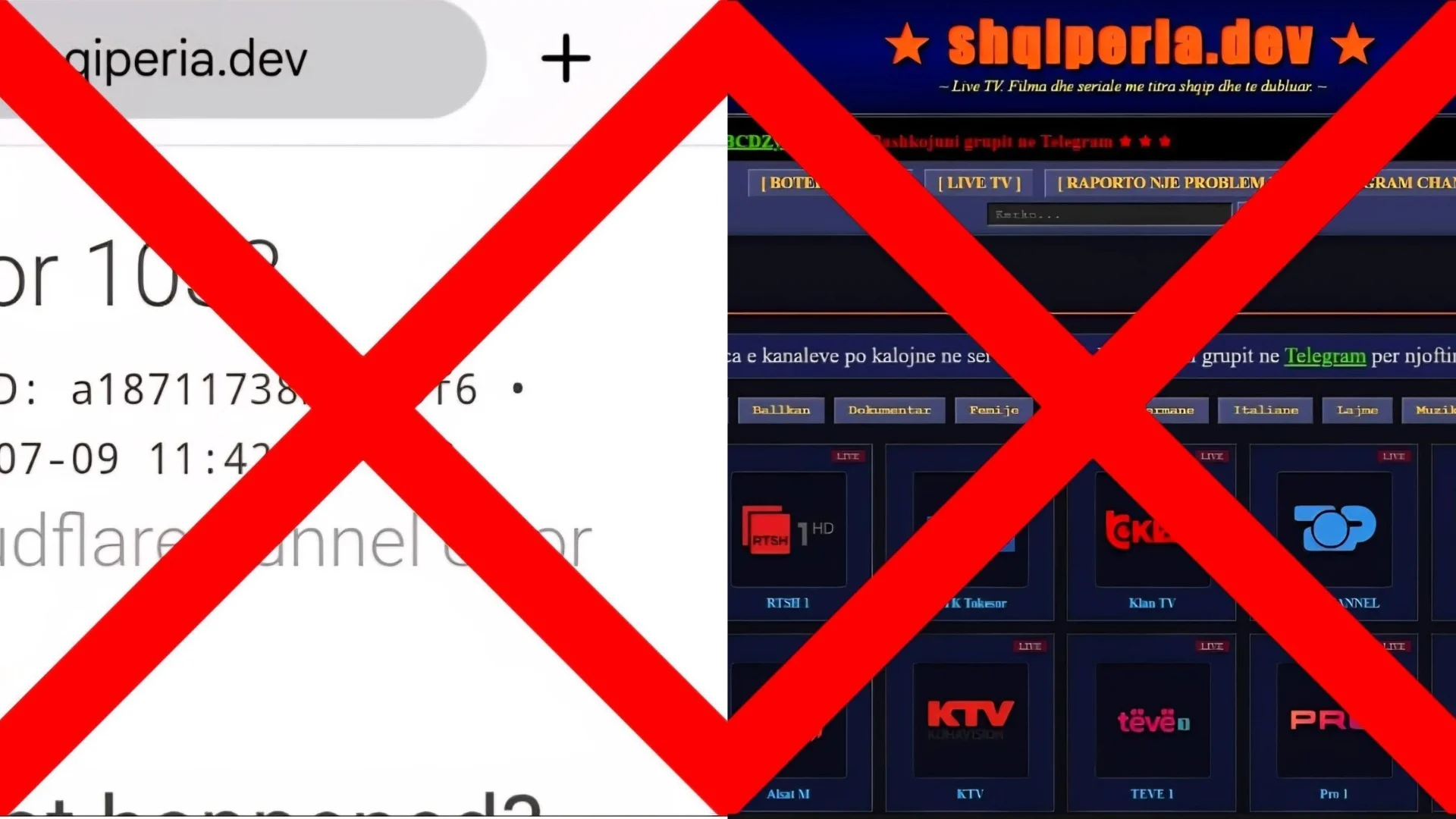 Lufta kundër piraterisë online  AMA njofton mbylljen e një tjetër platforme të paligjshme