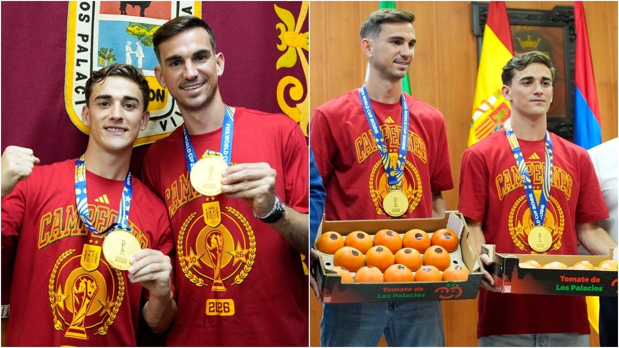 Dhurata të çuditshme si traditë për heronjtë spanjollë  Emëruan stadiume me emrat e tyre dhe morën arka me domate aq sa peshojnë