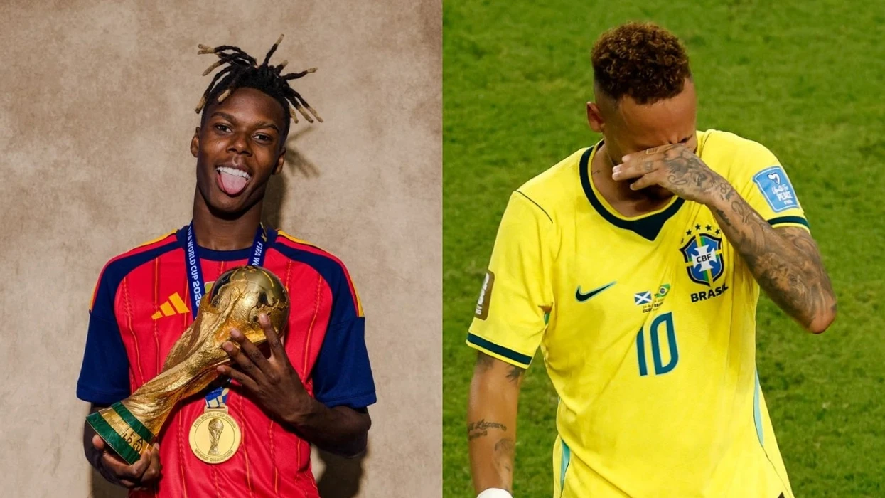  Është për të   Nico Williams ia dedikon Neymarit trofeun e Kupës së Botës