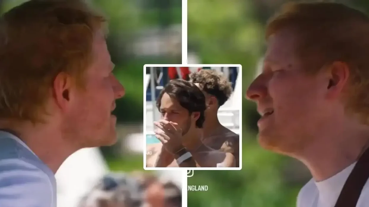 Ed Sheeran performon për lojtarët e Anglisë në Kupën e Botës  ata nuk dukeshin të interesuar