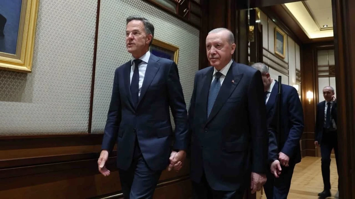 Erdogan dhe Rutte dorë për dore në Samitin e NATO s  fotoja që po komentohet kudo