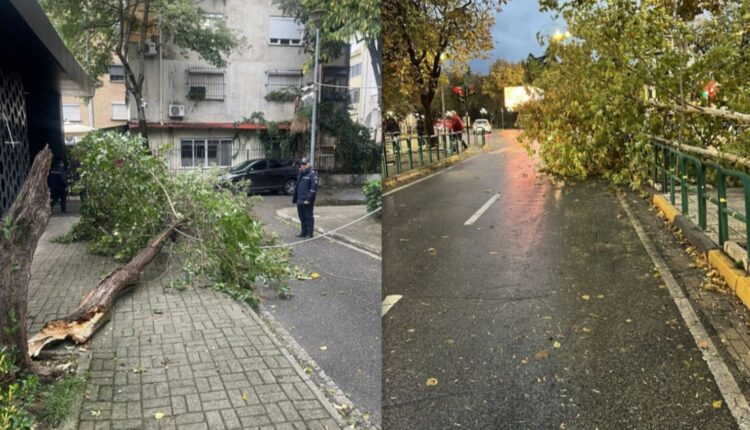 Era e fortë dhe breshëri shkaktuan dëme në Kumanovë