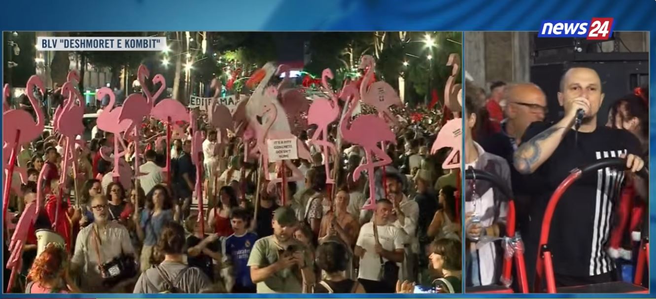 36 ditë revoltë  Lirimi i protestuesve  qytetari  U dhunova edhe unë por nuk na trembën dot  Sot jam sërish këtu