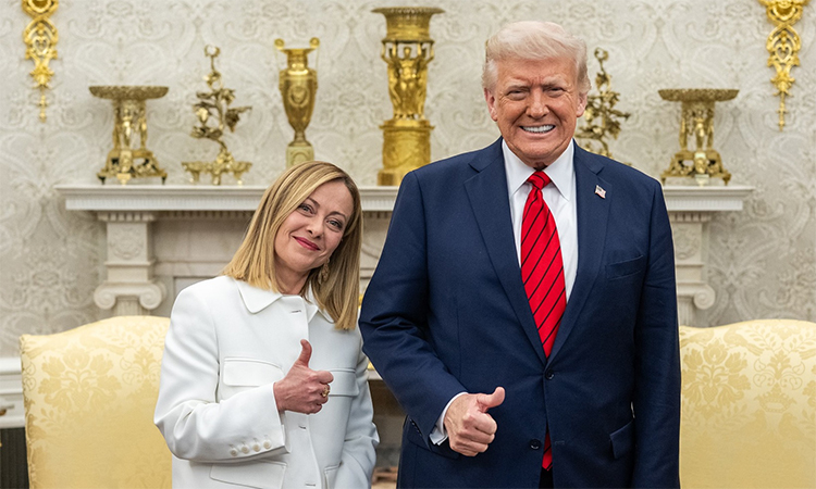 Trump  Meloni më pëlqen  është njeri i mirë