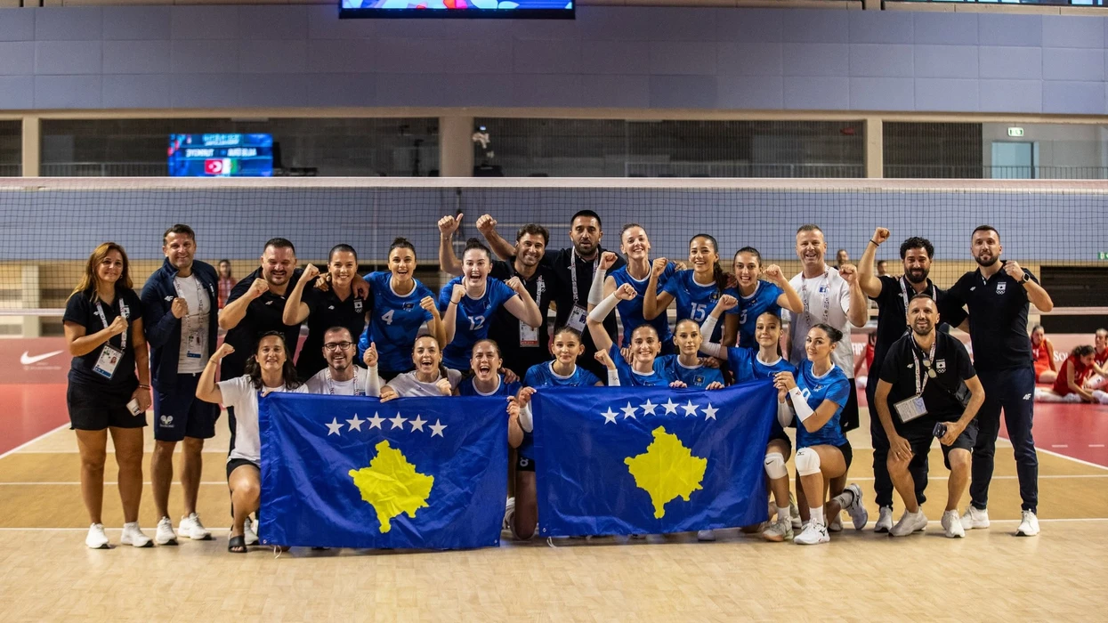 Kosova vazhdon me fitore në volejboll  mposht edhe Maqedoninë e Veriut në Lojërat Mesdhetare
