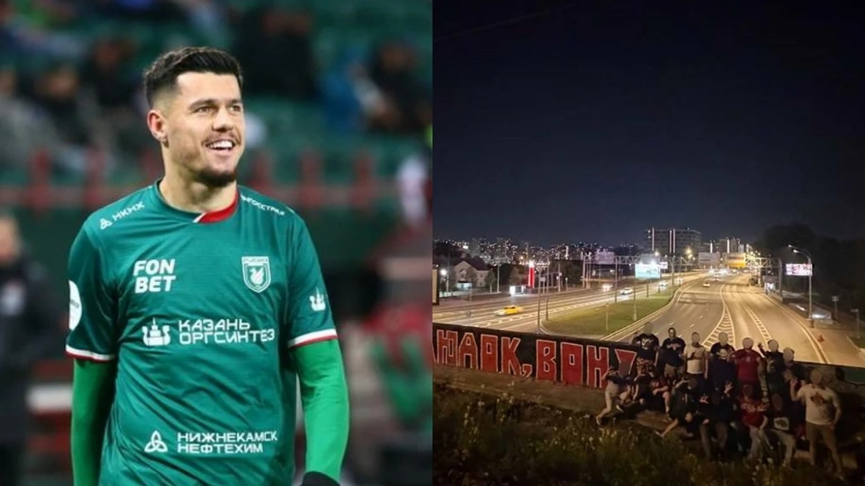 Tifozët e Spartakut kundër transferimit të Dakut  shfaqin pankartë fyese  Fundërrina shqiptare jashtë 