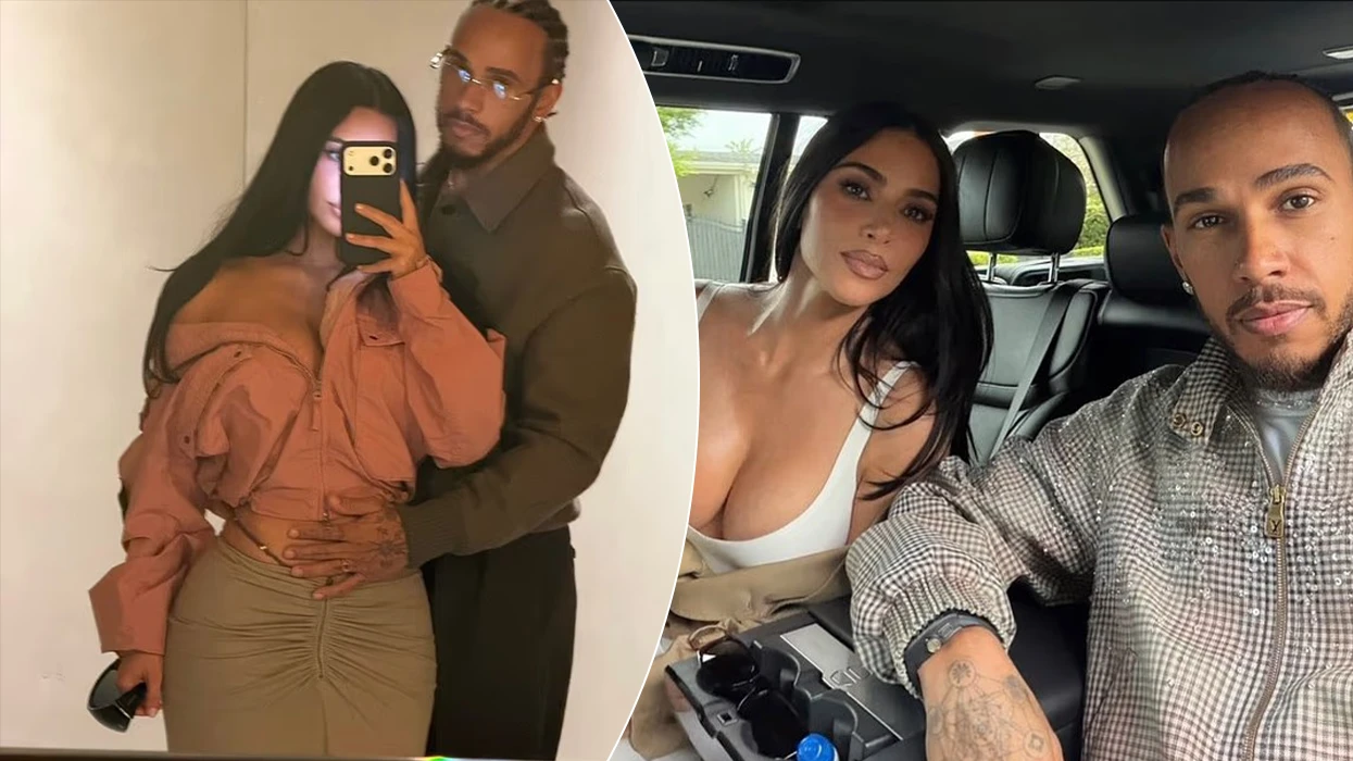 kim-kardashian-dhe-lewis-hamilton-shfaqen-te-dashuruar-ndersa-ajo-pozon-me-bikini