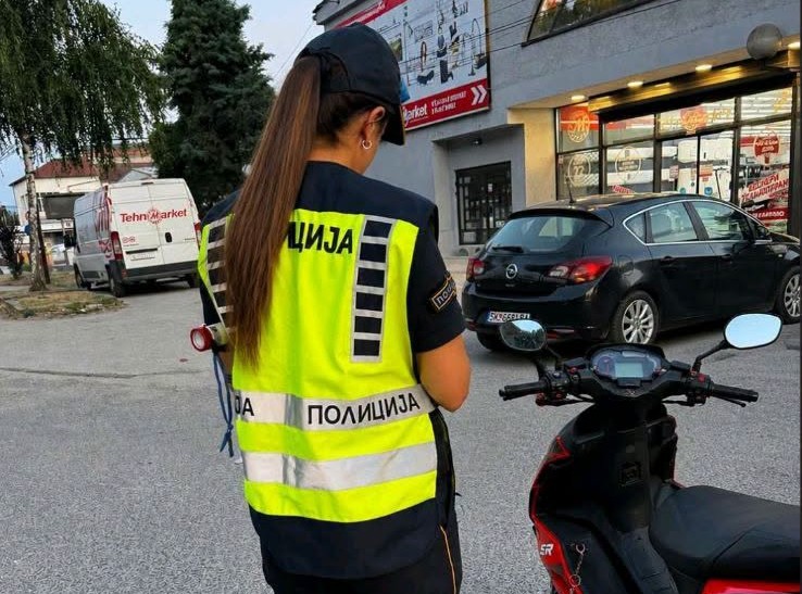 MPB  50 shoferë të sanksionuar në Tetovë  një person i arrestuar dhe dy mjete të konfiskuara