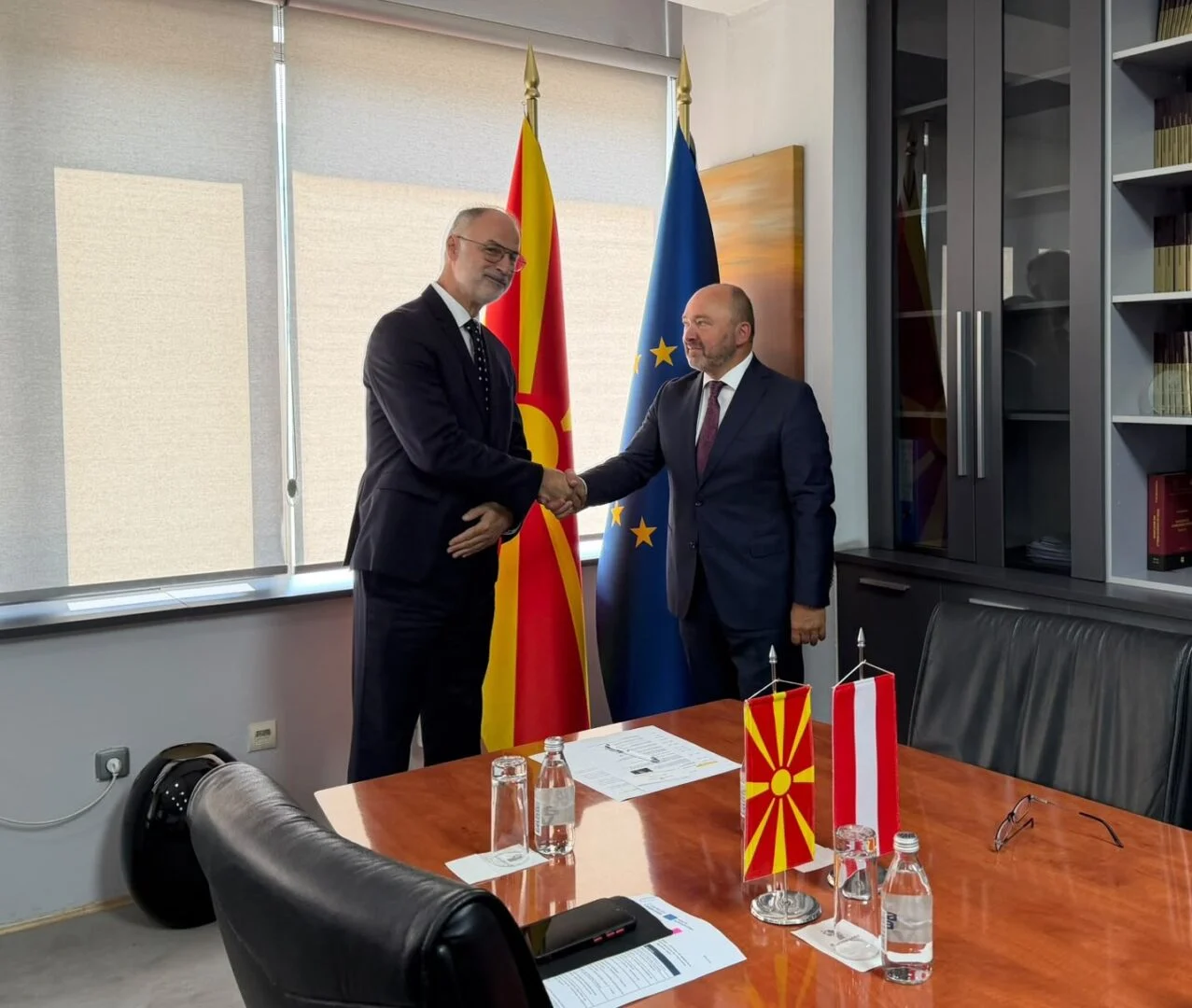 Stoilkovic   Pamer  U konfirmua gatishmëria për thellimin e bashkëpunimit mes RMV së dhe Austrisë