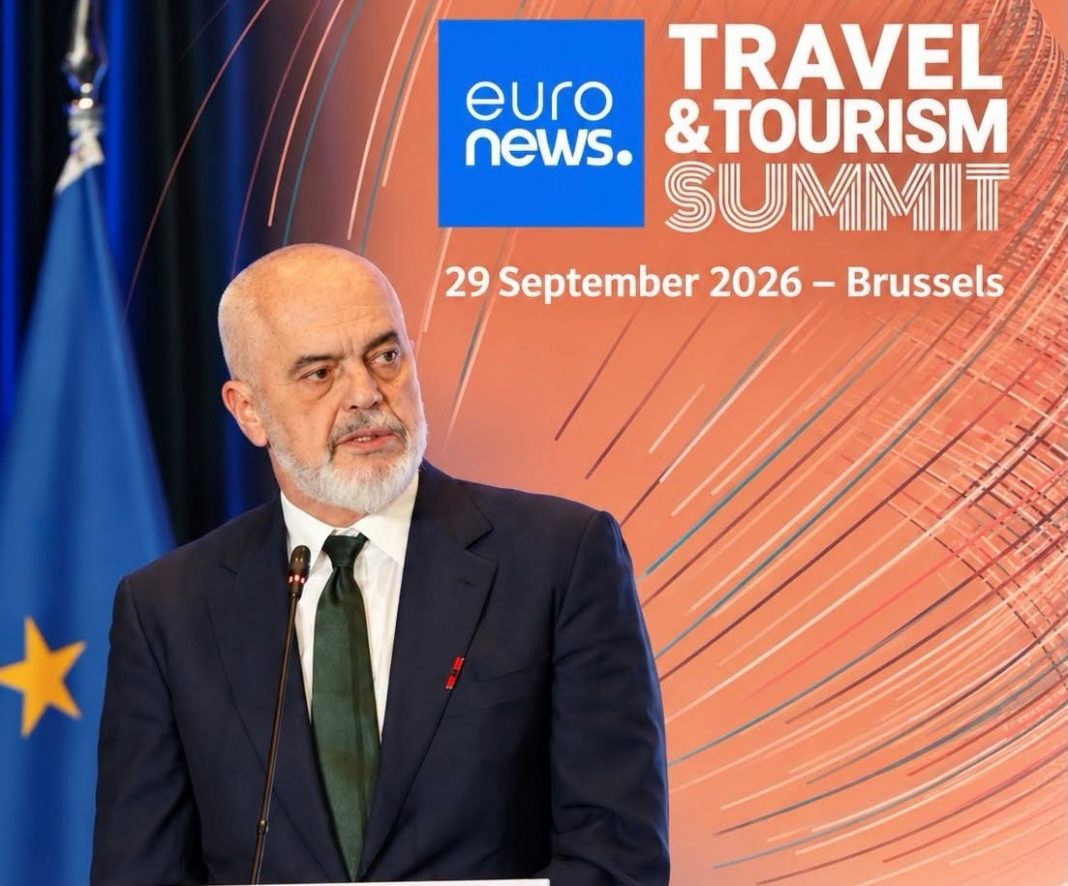 Rama merr pjesë në Samitin e Euro News për turizmin në Bruksel