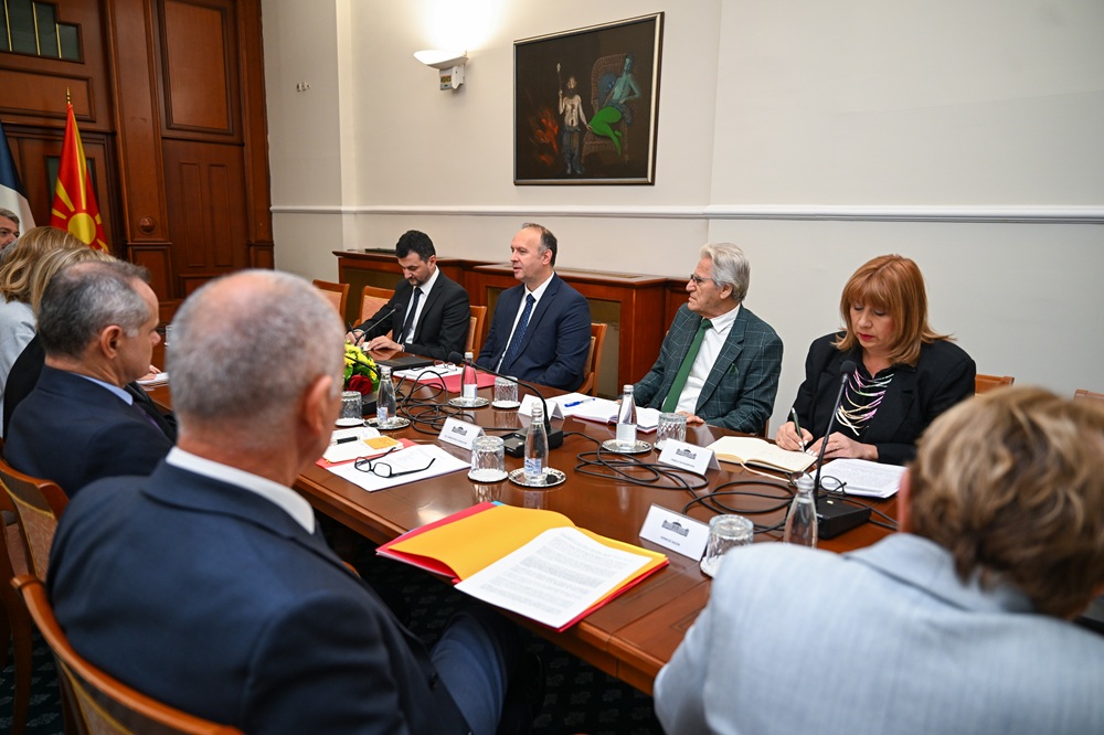Afrim Gashi me Delegacionin e Senatit të Republikës së Francës