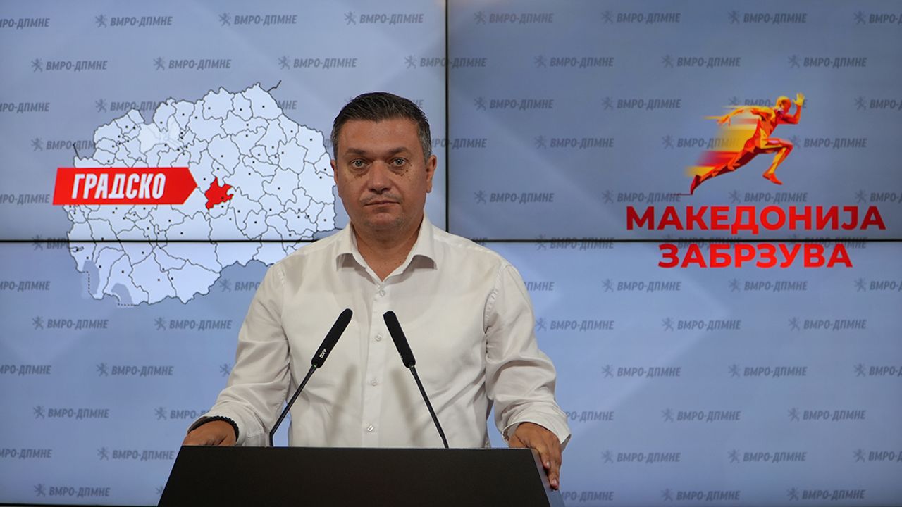 Naçkov: Investojmë në arsim dhe zhvillimin e Komunës “Gradsko” çerdhe falas, ushqim dhe bursa për nxënësit më të mirë