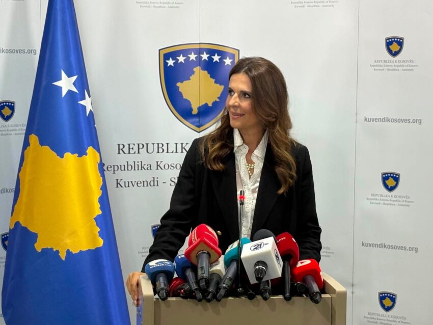 Vlora Çitaku zgjidhet nënkryetare e Kuvendit të Kosovës