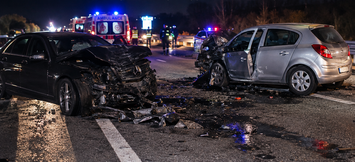 Privohet nga liria shoferi pas aksidentit në autostradën Kumanovë–Shkup, dy persona humbën jetën