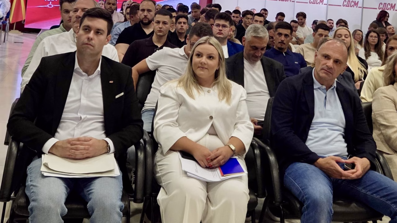 Stefanija Kuzmanovska është zgjedhur sonte kryetare e re e Forumit rinor të LSDM-së
