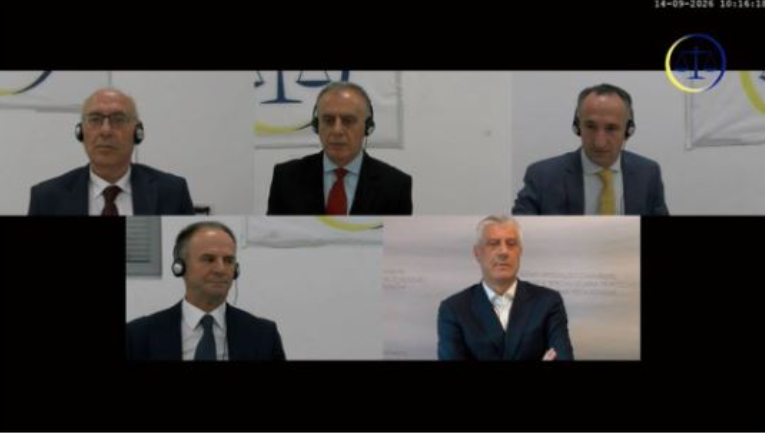 Nis në Hagë seanca për deklaratat përfundimtare ndaj Thaçit dhe të tjerëve