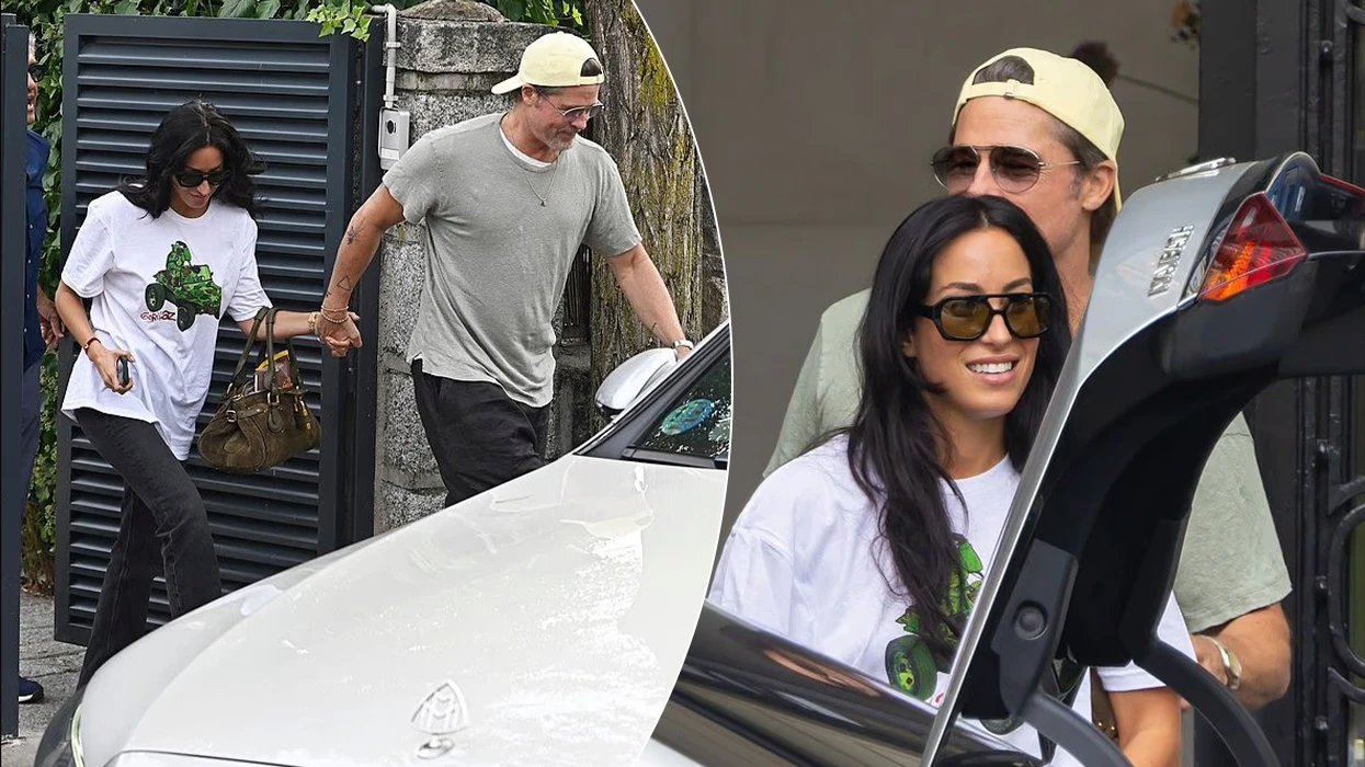 Brad Pitt dhe Ines de Ramon largohen nga Madridi, shfaqen të afërt dhe të buzëqeshur