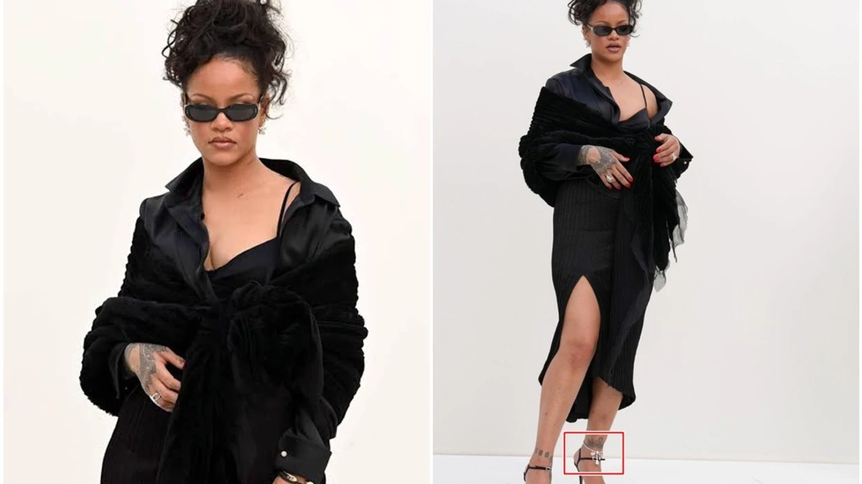 Rihanna mbërriti në sfilatën e modës me një milion dollarë rreth kyçit të këmbës, shihni detajet