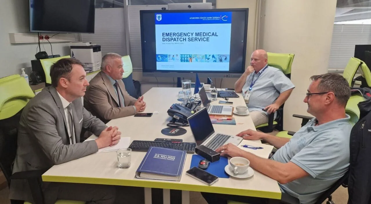Ministri Klekovski viziton Shërbimin e Dispeçerisë Shëndetësore në Slloveni