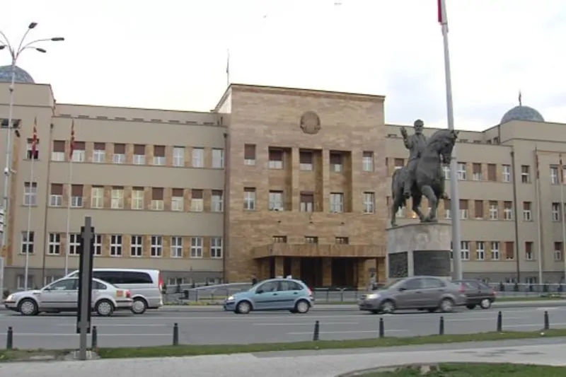 Senatorë francezë vizitojnë Kuvendin e Maqedonisë së Veriut