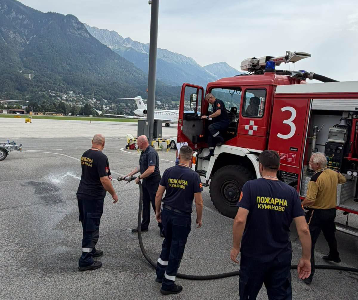Zjarrfikësit kumanovar me donacione nga Austria